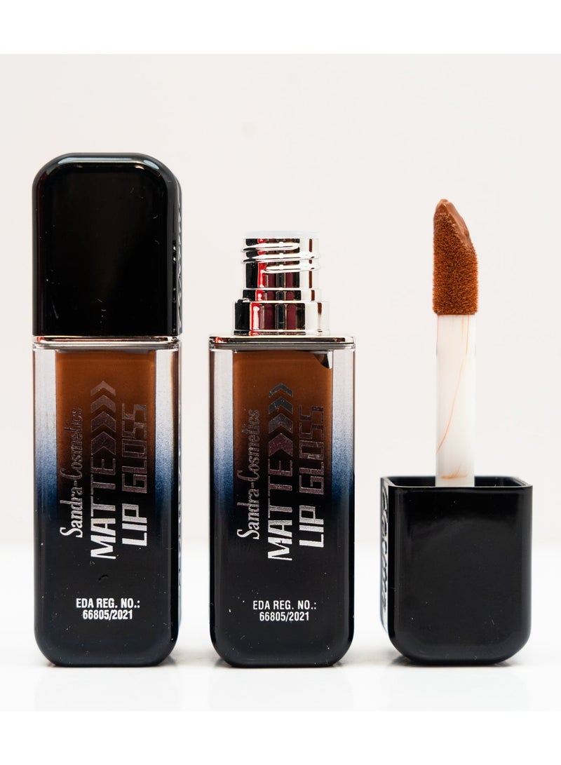 Sandra Matte Lip Tint, Long-Lasting Liquid Lipstick, Shade No. 104 - Image 1